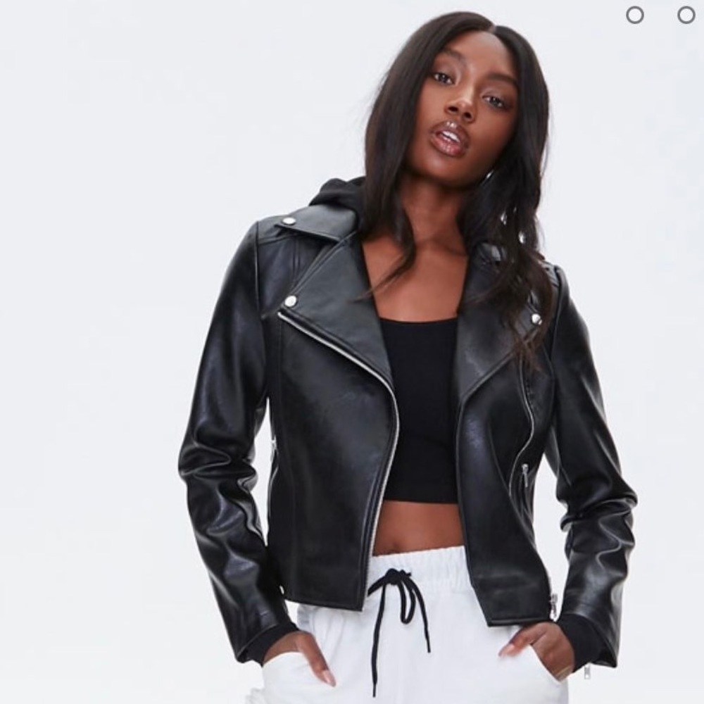forever 21 leather jacket